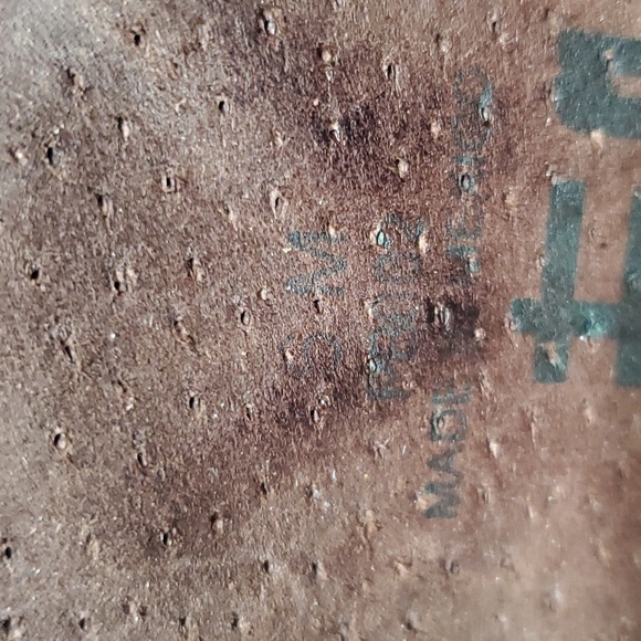 Corral distressed tall low heel leather boots brown - Picture 12 of 12